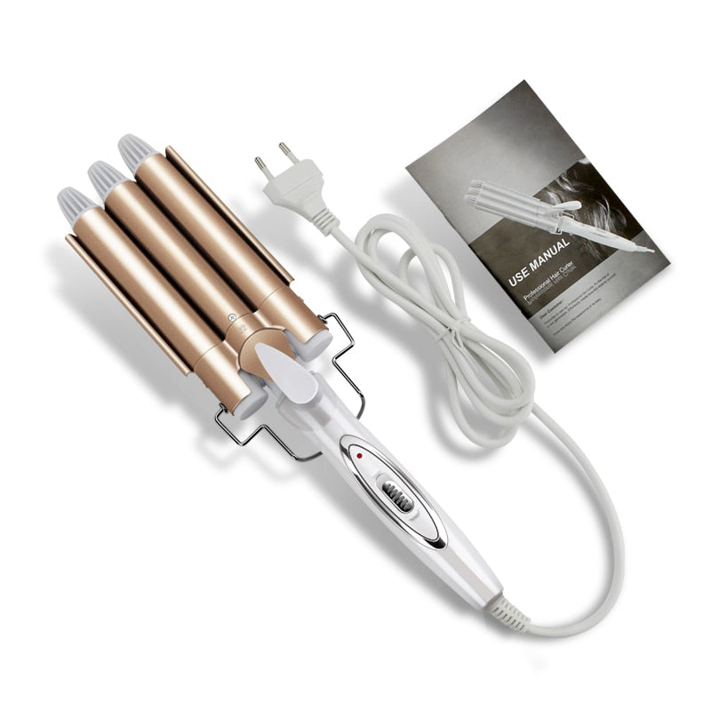 The WaveMe™ Triple Barrel Hair Waver